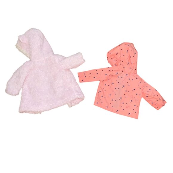 Our Generation 18 in Doll Coats-Sherpa and Raincoat-GUC - Picture 3 of 4